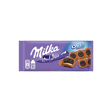 Milka Milk Chocolate with Whole Oreo Cookies Candy Bar- 3.24oz