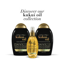OGX Hydrate + Defrizz Kukui Oil Shampoo, 13 Ounce