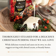 Walker’s Rich Fruit Pudding - 16 Oz Plum Pudding for Christmas - Luxury Holiday Treat and Dessert from Scotland