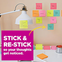 Post-it Sticky Notes, Assorted 24 Sticky Note Pads, 3 x 3