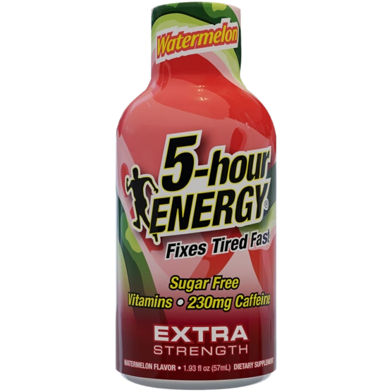 5-hour ENERGY Extra Strength Watermelon 1.93 fl oz shot bottle