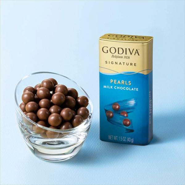Godiva Chocolatier Milk Chocolate Pearls (Pack of 4)