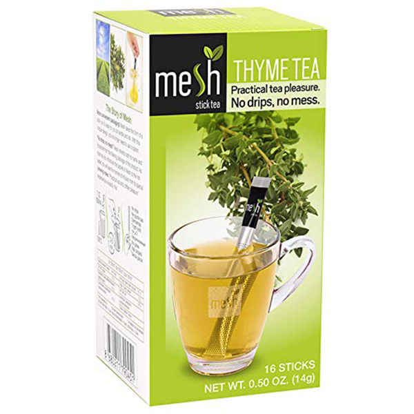 Mesh Thyme Stick Tea | 16 Sticks | Premium Instant Tea