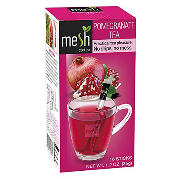 Mesh Pomegranate Stick Tea | 16 Sticks | Premium Instant Tea
