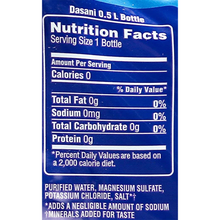 Dasani Water, Enhanced With Minerals, 16.9 Fl Oz Bottle -Pack of 10