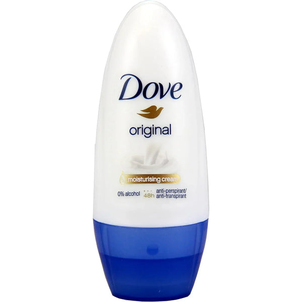 Dove Original Anti-Perspirant Roll-On 1.69 fl oz (50 mL) - 48h moisturizing cream deodorant