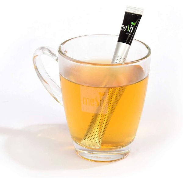Mesh Peppermint Stick Tea | 96 Sticks (6 Pack of 16) | Premium Instant Tea