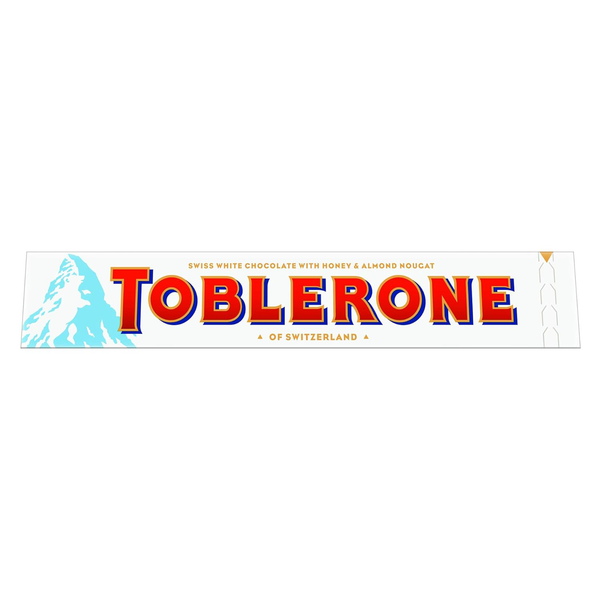 Toblerone White Chocolate, 3.52-Ounce Bars (Pack of 12)