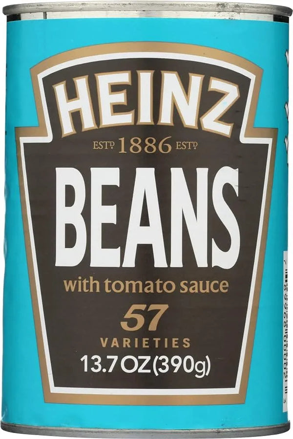 Heinz Beans with Tomato Sauce, Product of the UK, Suitable for Vegetarians, 13.7 oz (390g)
