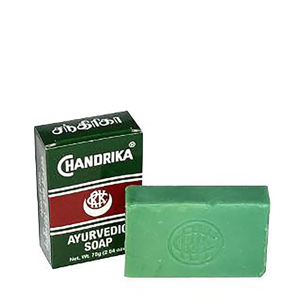 Chandrika Ayurvedic Bar Soap, Herbal Natural Cleansing Soap with Traditional Plant Ingredients