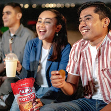 Herr’s Ketchup Ripple Potato Chips, Pack of 42 (1 oz Bags) – Bold & Tangy Ketchup Flavored Ripple Chips, Snack Size