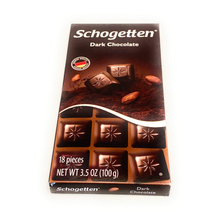 Schogetten German Dark Chocolate, 100g/3.5oz (Pack of 6)