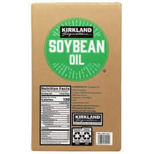 Kirkland Signature Soybean Oil 35 lb - nutrition facts label