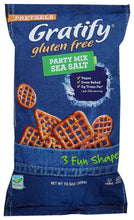 Gratify Gluten Free Pretzels Party Mix Sea Salt 10.5oz - bag front label