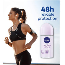 NIVEA DOUBLE EFFECT ROLL-ON – FREE ALCOHOL, 48 HOURS
