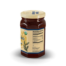 Rigoni di Asiago Mielbio Raw Forest Honey 10.58 oz - jar side view