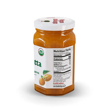 Rigoni di Asiago Fiordifrutta Organic Apricot Fruit Spread, Reduced Sugar, 8.82 oz (250g)