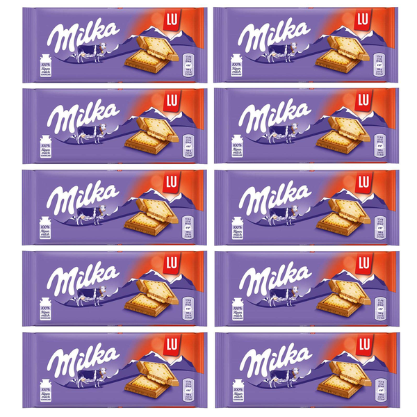 Milka LU Biscuit 87g (10-pack) - Real Prime Deals