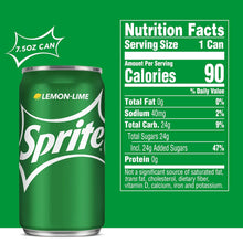 Sprite, 7.5 fl oz (pack of 10)