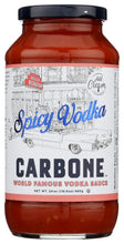Carbone World Famous Spicy Vodka Sauce 24oz - jar front label
