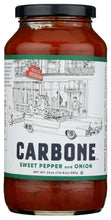 Carbone Sweet Pepper and Onion Pasta Sauce 24oz - jar front label
