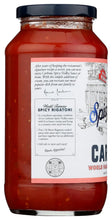 Carbone World Famous Spicy Vodka Sauce 24oz - nutrition facts label