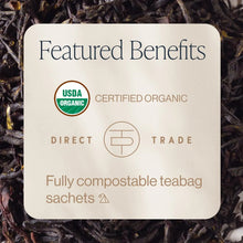 Rishi English Breakfast Organic Black Tea 15 Sachets - brewed cup