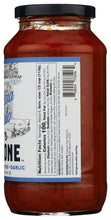 Carbone Marinara Delicato Pasta Sauce 24oz - ingredients label back