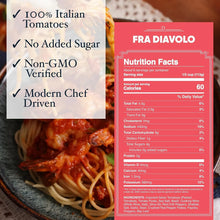 Carbone Fra Diavolo Simmer Sauce 24oz - ingredients back label