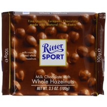 Ritter Sport, Milk Chocolate Whole Hazelnut Chocolate Candy Bar - 3.5 oz