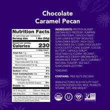 ALOHA Chocolate Caramel Pecan Organic Protein Bar lifestyle image 1