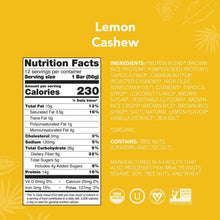 ALOHA Lemon Cashew Organic Protein Bar lifestyle image 1