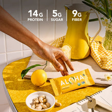 ALOHA Lemon Cashew Organic Protein Bar lifestyle image 3