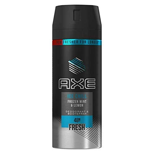 AXE Ice Chill Body Spray Deodorant, Cooling Fresh Fragrance for Men, 150 ml - Real Prime Deals