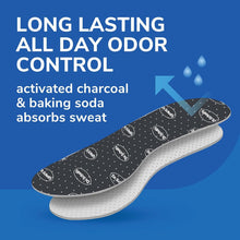 Dr. Scholl's® Stay Odor-Free & Dry Comfort Insoles with Odor-X®, Unisex Inserts, 1 Pair, Full Length Trim to Fit Men's Shoe Sizes (7-13) and Women's Shoe Sizes (5-10)