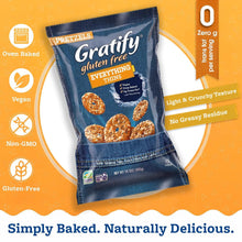 Gratify Gluten Free Pretzels Everything Thins 10.5oz - pretzel thins close-up