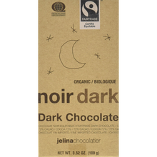 Jelina Chocolatier Fair Trade Dark Chocolate Bar 72%, 3.52 Ounce (Pack of 8)