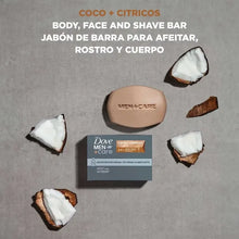 Coconut+citrus, body, face and shave bar