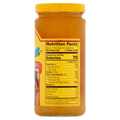 Saucy Susan Peach Apricot Sauce – Sweet & Tangy Glaze, Marinade & Dipping Sauce – 9.5 oz Jar (Copy)