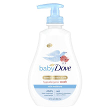 Shampooing Bébé Hydratation Riche Baby Dove, sans larmes, 400 ml