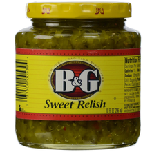 B&G Easton Sweet Pickle Relish, 10 oz – Classic Sweet Relish for Hot Dogs, Burgers & Sandwiches