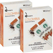 Starbucks VIA Instant Colombia Coffee, Medium Roast 3.02 oz ( 0.11 oz, 26 ct)