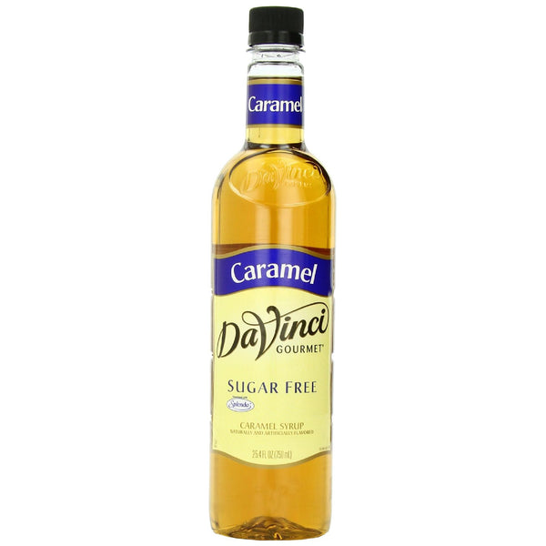 DaVinci Gourmet Sugar Free Syrup, Caramel, 25.4 oz