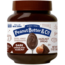 Peanut Butter & Co. Dark Chocolatey Hazelnut Spread, Rich Cocoa Flavor, 13 oz Jar