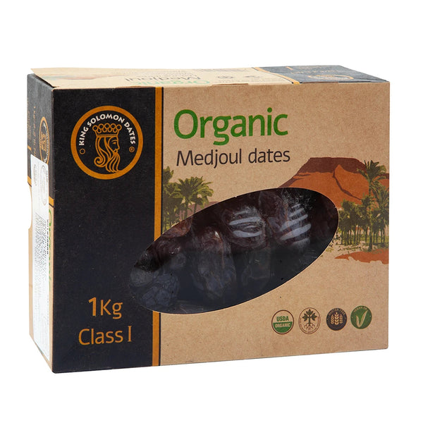 King Solomon Dates Organic Medjoul Dates 1kg box