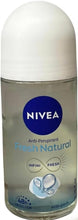 NIVEA Fresh Natural Anti-Perspirant Roll-On 50ml – 48H Protection, Infini Fresh