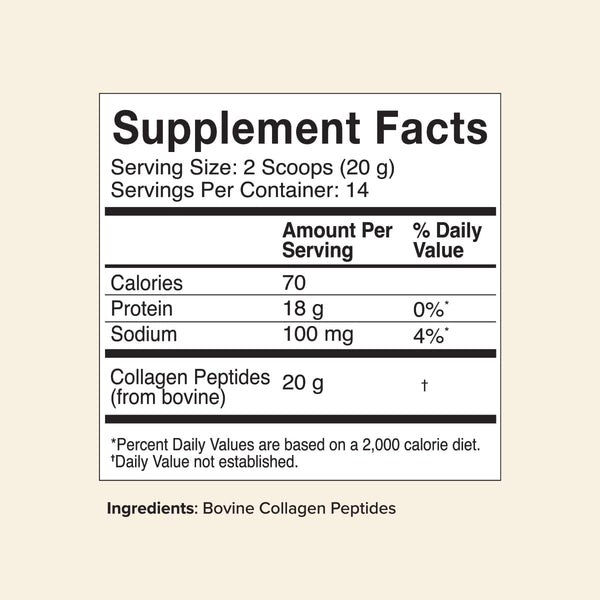Great Lakes Wellness Collagen Peptides Powder Unflavored – 10 oz