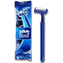Gillette 2 Men’s Disposable Razors, 5 Count – Twin Blade Shaving Razors for Smooth, Comfortable Shave