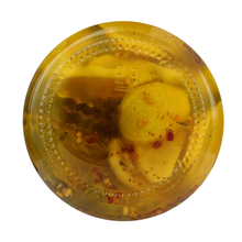 Bubbies Ginger Apple Bread & Butter Pickle Chips, 25 oz – Sweet & Tangy Pickle Chips with Apple and Ginger Flavor