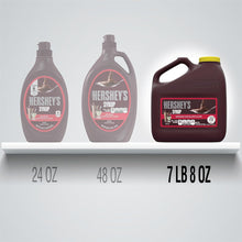 HERSHEY'S Chocolate Syrup Bulk Jug, 7 lb 8 oz